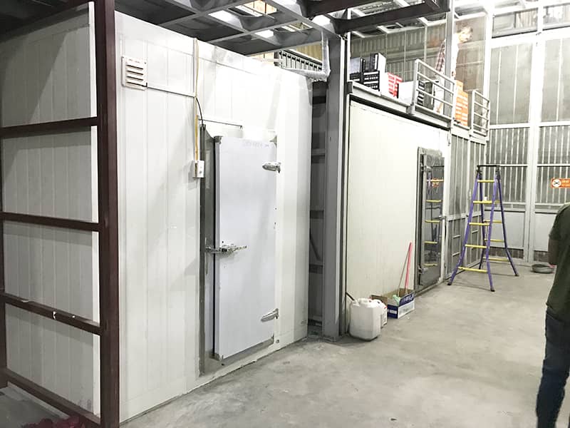 Bảo quản kho lạnh sạch sẽ tránh rủi ro khi sử dụng