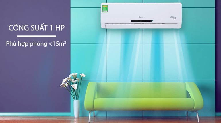Chọn công suất máy lạnh phù hợp với diện tích phòng