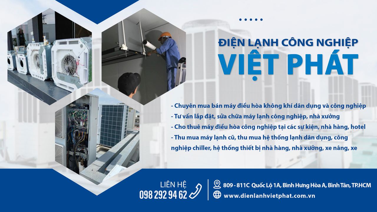 Việt Phát thu mua máy lạnh cũ giá tốt
